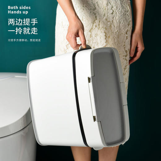 【 节约空间】日式家用垃圾桶 商品图1