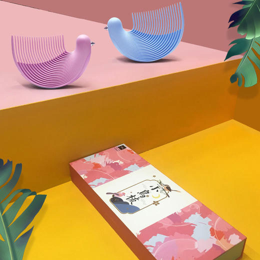 【原创设计】小鸟梳防静电按摩 商品图0