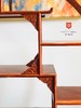 红桥红 家具严选  缅甸花梨(大果紫檀）  【卷书小圆博古架】 商品缩略图6
