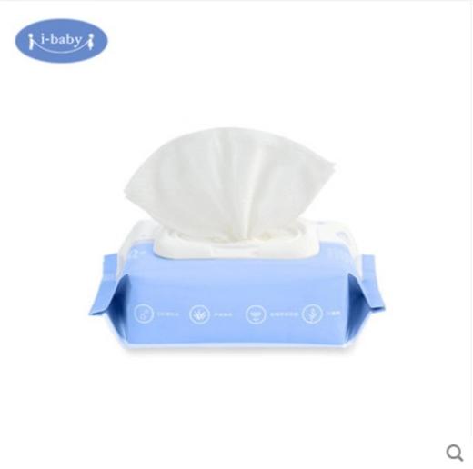 i-baby 婴儿湿巾【90片单包带盖】宝宝加柔手口湿纸巾新生儿屁屁湿巾加厚 商品图0
