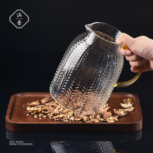 茶壶-凉水壶-玻璃麦穗凉水壶 商品图4