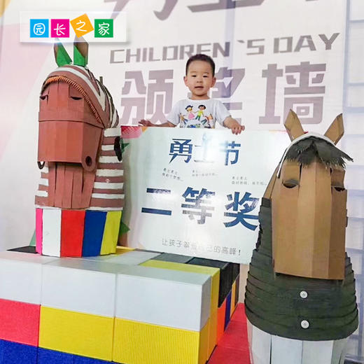 手工纸壳木马 商品图1