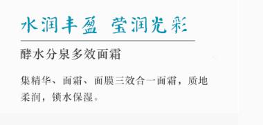 秀雅韩酵 水分泉 多效面霜 75ml 商品图1