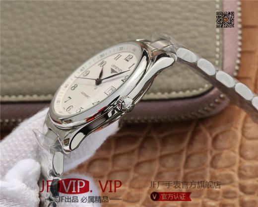 V9浪qin名匠三针新款40mm三字位日历款（L2.793.4.71.6） 副本，购入原装一比一开模，壳型做工无破绽无暇，机芯相似度98%，天文台精准走时标准QE模拟测试 商品图4