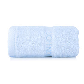 UUH02789D-NB 素色绣字面巾（蓝色）