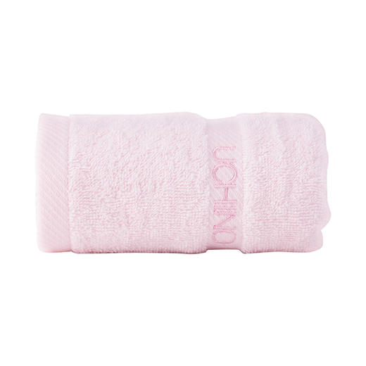 UUH02789D-NP 素色绣字面巾（粉色） 商品图0