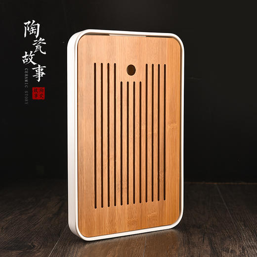 茶盘-竹制竹韵盛水茶盘 商品图0
