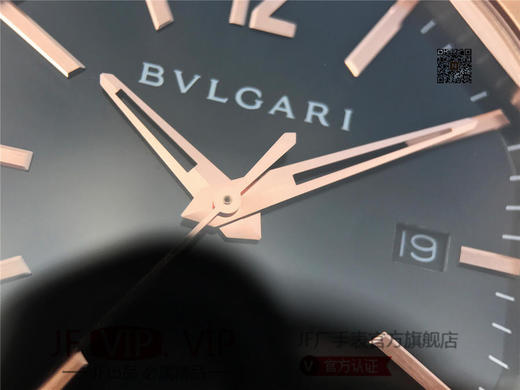 宝格丽 OCTO系列102737腕表，表径41X10mm，100%进口316L精钢表壳使用cnc数控机床精雕细琢，搪瓷表盘经过十几道工序制作而成 商品图4