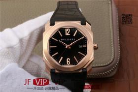 宝格丽 OCTO系列102737腕表，表径41X10mm，100%进口316L精钢表壳使用cnc数控机床精雕细琢，搪瓷表盘经过十几道工序制作而成