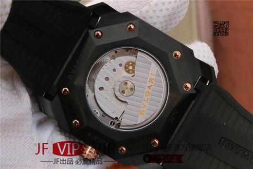 宝格丽 OCTO系列102737腕表，表径41X10mm，100%进口316L精钢表壳使用cnc数控机床精雕细琢，搪瓷表盘经过十几道工序制作而成 商品图10