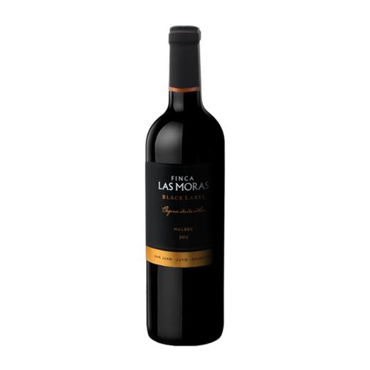 阿根廷原瓶进口红酒 罗斯摩萨-黑标马尔贝克特选红葡萄酒 Las Moras Black Label Malbec 单支装750ml 商品图0