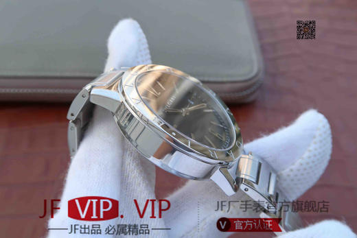 TW宝格丽BVLGARI BVLGARI SOLOTEMPO系列102056中性腕表（AISI316L精钢表壳搭配意大利进口小牛皮表带，蓝宝石玻璃 商品图6
