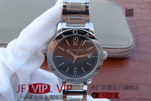 TW宝格丽BVLGARI BVLGARI SOLOTEMPO系列102056中性腕表（AISI316L精钢表壳搭配意大利进口小牛皮表带，蓝宝石玻璃 商品图0