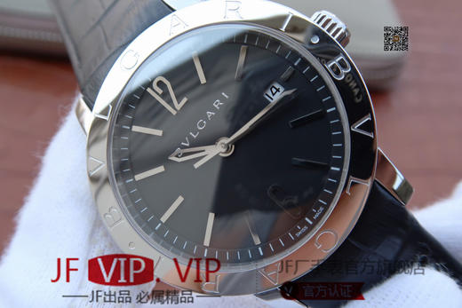 TW宝格丽BVLGARI BVLGARI SOLOTEMPO系列102056中性腕表（AISI316L精钢表壳搭配意大利进口小牛皮表带，蓝宝石玻璃 商品图3