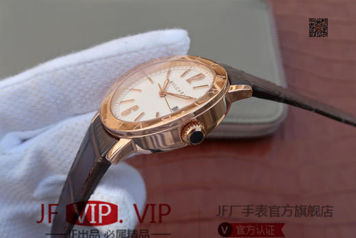 TW宝格丽BVLGARI BVLGARI SOLOTEMPO系列102056中性腕表（AISI316L精钢表壳搭配意大利进口小牛皮表带 商品图9