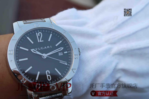 TW宝格丽BVLGARI BVLGARI SOLOTEMPO系列102056中性腕表（AISI316L精钢表壳搭配意大利进口小牛皮表带，蓝宝石玻璃 商品图14