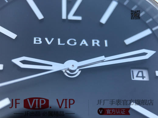 TW宝格丽BVLGARI BVLGARI SOLOTEMPO系列102056中性腕表（AISI316L精钢表壳搭配意大利进口小牛皮表带，蓝宝石玻璃 商品图4