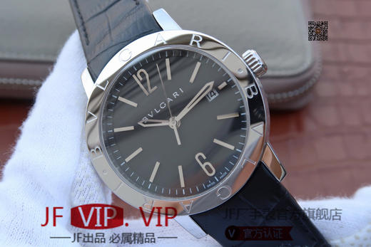 TW宝格丽BVLGARI BVLGARI SOLOTEMPO系列102056中性腕表（AISI316L精钢表壳搭配意大利进口小牛皮表带，蓝宝石玻璃 商品图1