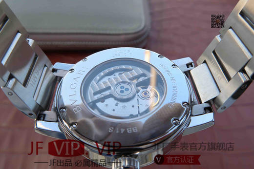 TW宝格丽BVLGARI BVLGARI SOLOTEMPO系列102056中性腕表（AISI316L精钢表壳搭配意大利进口小牛皮表带，蓝宝石玻璃 商品图10