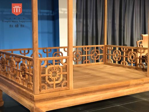 红桥红  家具严选  缅甸花梨(大果紫檀）  【架子床】 商品图3