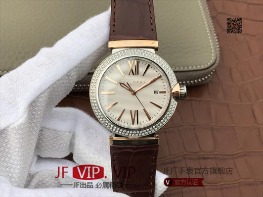 宝格丽创意珠宝系列102571 LU40C6SSPGLD。40mm中性腕表，男士女士兼顾 商品图0