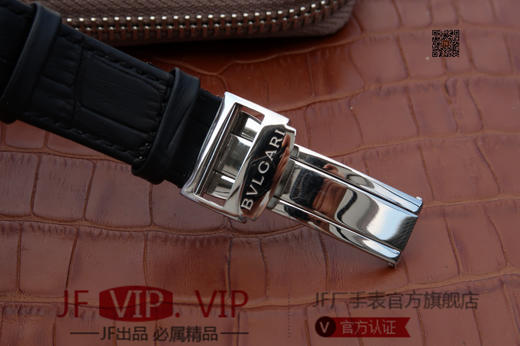 TW宝格丽BVLGARI BVLGARI SOLOTEMPO系列102056中性腕表（AISI316L精钢表壳搭配意大利进口小牛皮表带，蓝宝石玻璃 商品图13