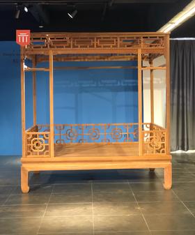红桥红  家具严选  缅甸花梨(大果紫檀）  【架子床】