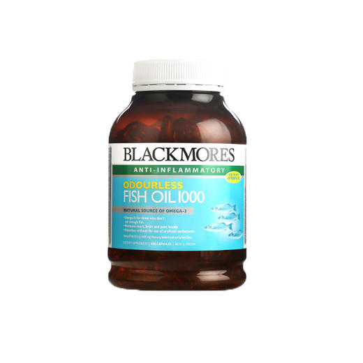 【保税仓】澳洲澳佳宝Blackmores深海鱼油胶囊 无腥味 400粒 商品图0