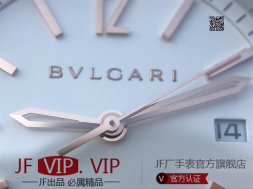 TW宝格丽BVLGARI BVLGARI SOLOTEMPO系列102056中性腕表（AISI316L精钢表壳搭配意大利进口小牛皮表带，蓝宝石玻璃，搭载原装西铁城9015全自动机芯 商品图6