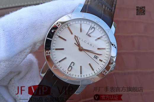 TW宝格丽BVLGARI BVLGARI SOLOTEMPO系列102056中性腕表（AISI316L精钢表壳搭配意大利进口小牛皮表带，蓝宝石玻璃 商品图2