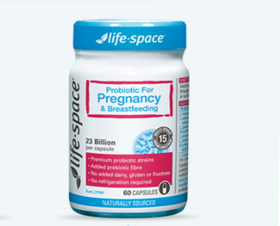 【保税仓】澳大利亚Life Space孕妇成人益生菌粉胶囊 提升母婴免疫 60粒