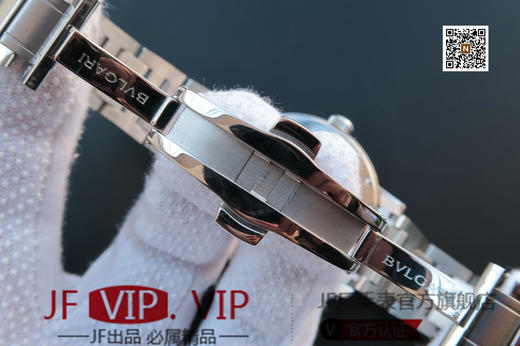 宝格丽BVLGARI∙BVLGARI系列101868 BB41BSSD，进口西铁城9015自动机械,41毫米直径,男士316l精钢腕表，拱形蓝宝石镜面。还原度极高 商品图6