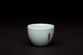 窑变腰鼓杯