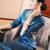 OG-99150新款原创中式绣花长款唐装礼服旗袍连衣裙TZW 商品缩略图1