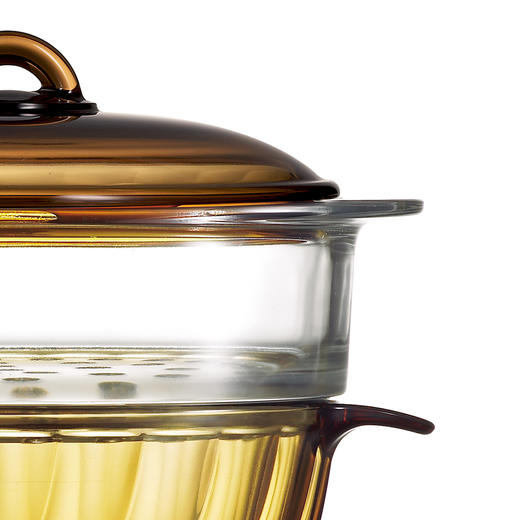 LC-S38-香榭丽透明蒸锅组（3.5L香榭丽锅+蒸隔） 商品图1