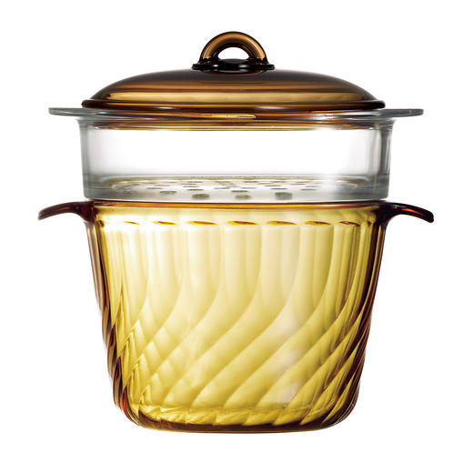 LC-S38-香榭丽透明蒸锅组（3.5L香榭丽锅+蒸隔） 商品图0