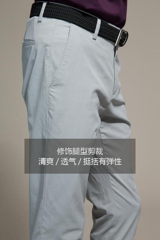 callisto浅灰色休闲裤 棉混纺SOCPW071GY 商品图4