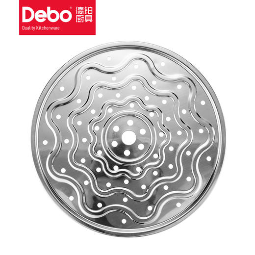 Debo德铂汤姆逊锅具套装不锈钢炒锅蒸锅组合套装 商品图2
