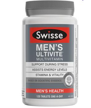 【保税仓】澳洲Swisse男士综合复合维生素片120片 商品图0