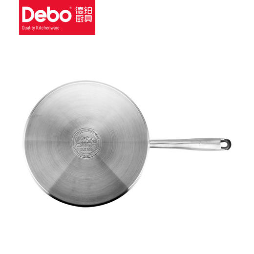 Debo 德铂亚斯不锈钢煎锅平底锅24cm 商品图3