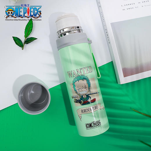 海贼王乔巴弹跳保温杯子弹头系列路飞乔巴保温杯海贼王水杯不锈钢OP8C0501A 商品图4
