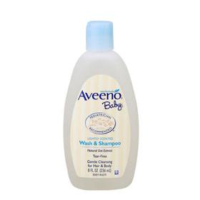 【保税仓】美国Aveeno Baby艾维诺宝宝天然燕麦洗发沐浴液236ml