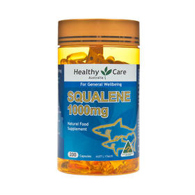 【 澳洲直邮】Healthy Care 角鲨烯 1000mg 200粒