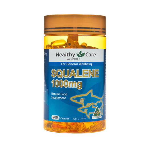 【 澳洲直邮】Healthy Care 角鲨烯 1000mg 200粒 商品图0