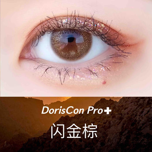高端品牌DORISCON PRO＋ 闪金棕 13.2mm 商品图0