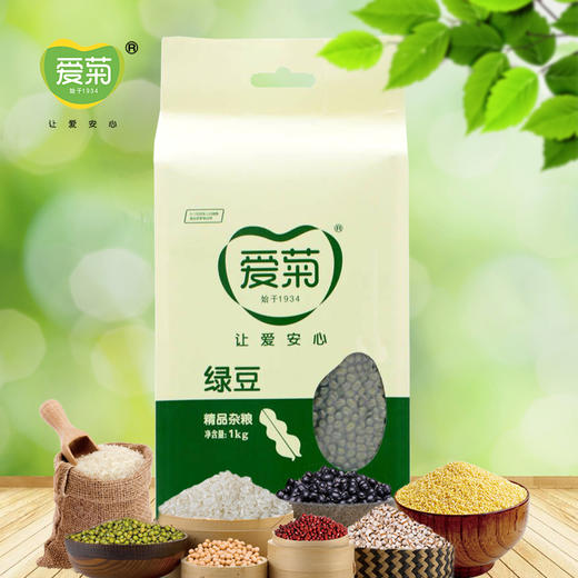爱菊绿豆 1kg 商品图1