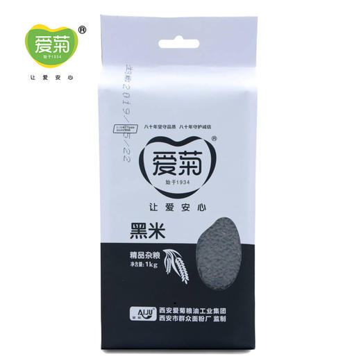 爱菊黑米 1kg 商品图0