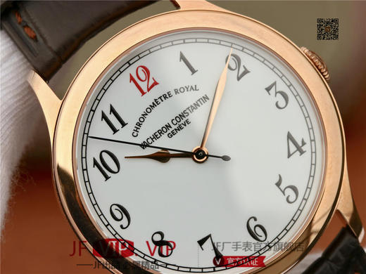 GS江诗丹顿——历史名作系列86122/000P-9362光泽亮丽的方形外壳，内衬简洁的麦穗面盘，搭配意大利小牛皮表，最大限度还原正品的艺术感官。 商品图3