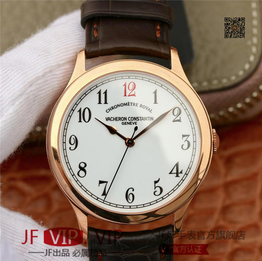 GS江诗丹顿——历史名作系列86122/000P-9362光泽亮丽的方形外壳，内衬简洁的麦穗面盘，搭配意大利小牛皮表，最大限度还原正品的艺术感官。 商品图0