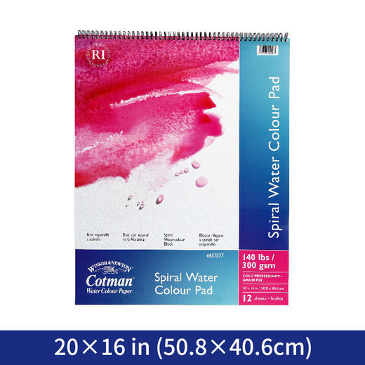 清仓-202号 进口温莎牛顿明信片 歌文明信片 水彩纸 300g 10.2x15.2cm15张/本 商品图2